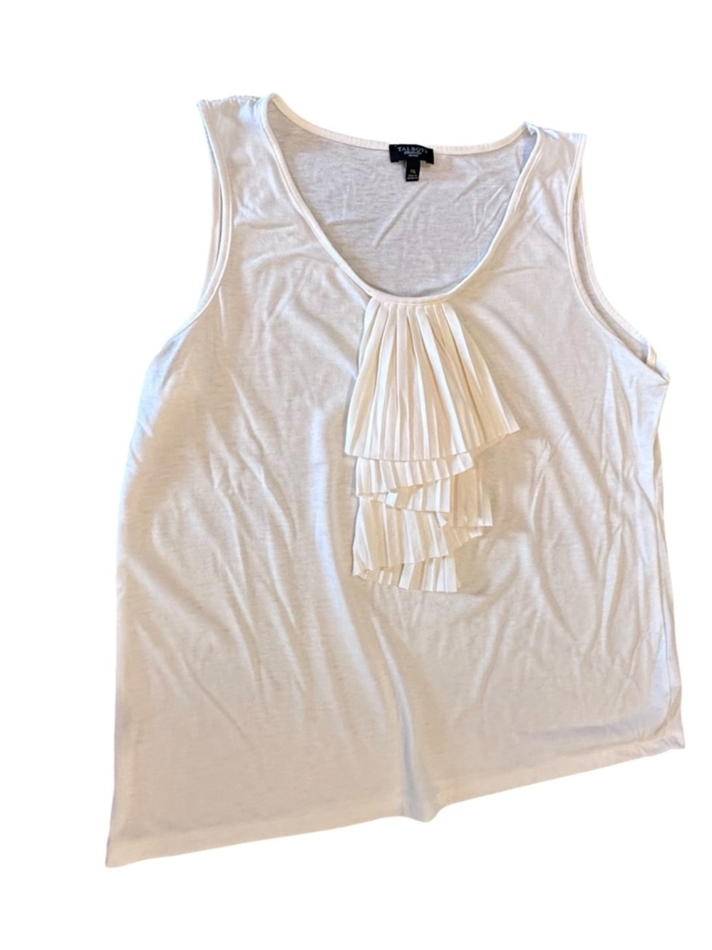 Women’s Talbots 2 Piece Cotton Tees T-shirt Tank Top Size XL - Picture 3 of 4